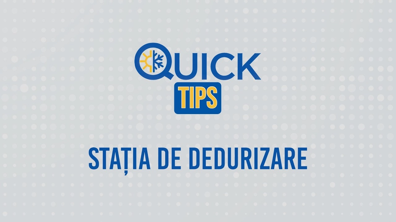 cu ce te ajuta o statie de dedurizare