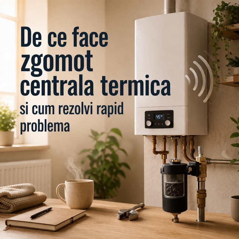 De ce face zgomot centrala termica si cum rezolvi rapid problema