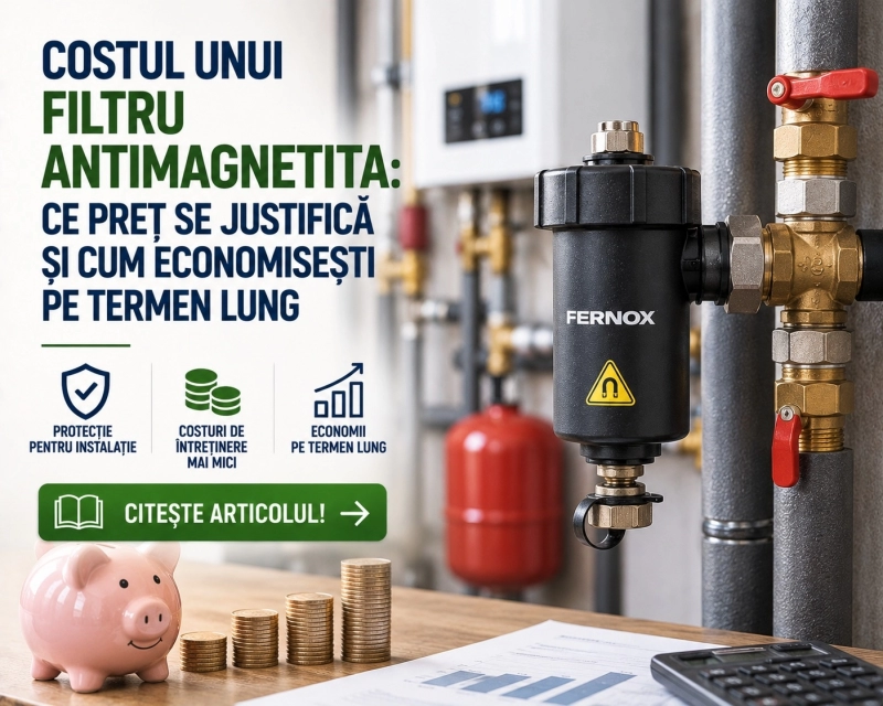 Filtru antimagnetita: pret, costuri si cum alegi corect