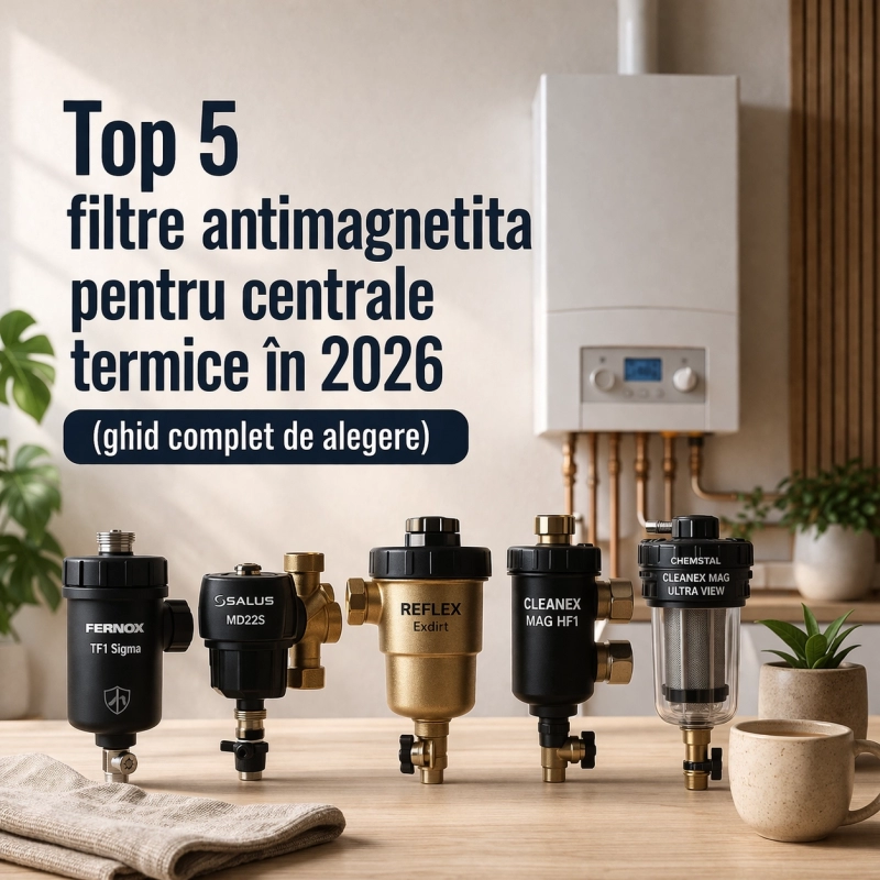 Top 5 filtre antimagnetita pentru centrale termice in 2026 (ghid complet de alegere)